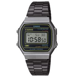 CASIO - Digitaluhr, Vintage, 36mm, Silber