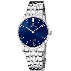 Festina F20047/3 Swiss Made Acero Klassik Damenuhr