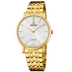 Festina F20046/2 Swiss Made Acero Klassik Herrenuhr