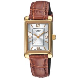 CASIO - Analoguhr,  TIMELESS COLLECTION Women, 21mm, Braun