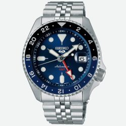 Seiko - Automatikuhr,  5 Sports, 43mm, Silber