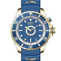 Kyboe GS.55.YG.JBL.DB Giant 55 Jeans Herrenuhr