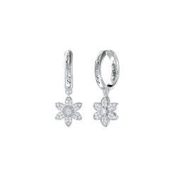 Guess JUBS04323JWRHT-U White Lotus Damen Ohrringe
