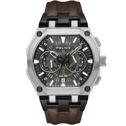 Police - PEWGF0054403 Shield Chrono, One Size, Silber