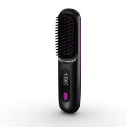Kabellose elektrische Haarglättbürste