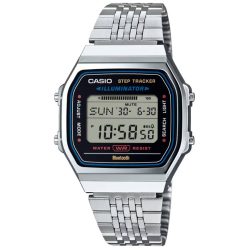 CASIO - Digitaluhr, Vintage Iconic, 41mm, Silber