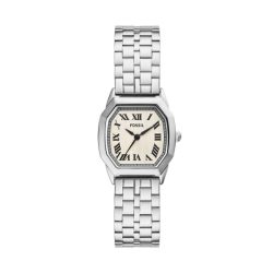 Fossil - Analoguhr, Harlow, 27mm, Silber