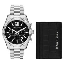 Michael Kors MK1091SET Lexington Herren Uhr & Portemonnaie