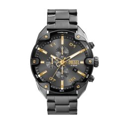 Diesel - Multifunktionsuhr, Spiked, 49mm, Black