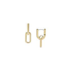 Fossil - Ohrstecker, Heritage, One Size, Goldfarben
