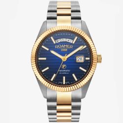 Roamer 981666 47 45 50 Primeline Daydate II Automatik Herrenuhr