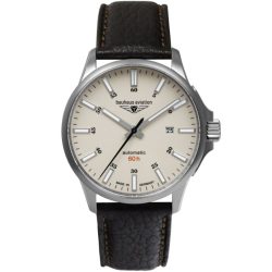 Bauhaus 28645 Bauhaus Aviation Titanium Automatik Herrenuhr