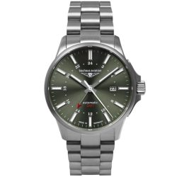 Bauhaus 2868M4 Bauhaus Aviation Titanium Herrenuhr