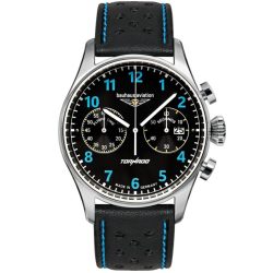 Bauhaus 27703 Bauhaus Aviation Tornado Chrono Herrenuhr