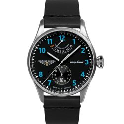 Bauhaus 27903 Bauhaus Aviation Tornado Automatik Herrenuhr