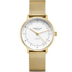 Sternglas - Automatikuhr, Naos XS Automatik, 33mm, Gold