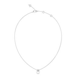 Guess - Halskette, Lily, 45.5CM, Silber