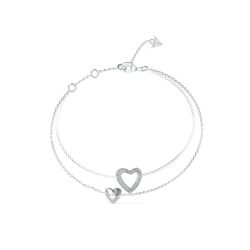 Guess - Armband, Beloved, 18.5CM, Silber