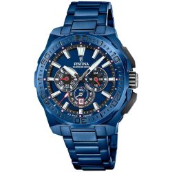 Festina - Chronograph Uhr, Special Editions, 45mm, Blau