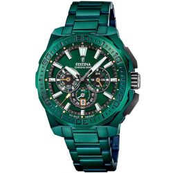 Festina - Chronograph Uhr, Special Editions, 45mm, Grün