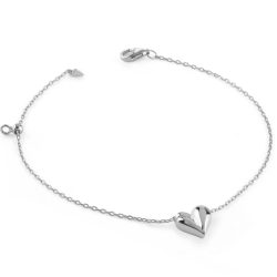 Guess - Armband, Fluid, 14.5+4CM, Silber