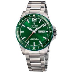 Festina F20698/3 Calendario Titanium Herrenuhr