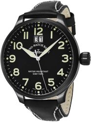 Zeno Watch Basel Super Oversized Bk Big Date 6221-7003Q-bk-a1