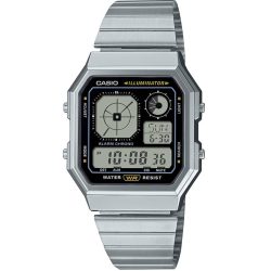 CASIO - Digitaluhr,  Vintage Collection, 40.5MM, Silber