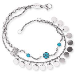Engelsrufer ERBS-TREE-ZI Boho Duo Damen Armband & Fusskette