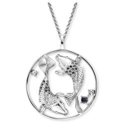 Engelsrufer ERN-FISHSHADE-65-Z Yin Yang Damen Halskette