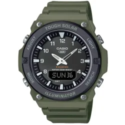 CASIO - Multifunktionsuhr,  Timeless Collection, 52mm, Grün