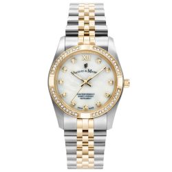 JACQUES DU MANOIR - Analoguhr, Inspiration prestige, 34mm, Zweifarbig