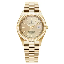 JACQUES DU MANOIR - Analoguhr, Inspiration, 40mm, Gold