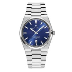 JACQUES DU MANOIR - Analoguhr, Horizon Gents, 41mm, Silber