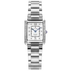 JACQUES DU MANOIR - Analoguhr, Emily II, 22mm, Silber