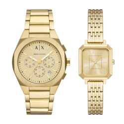 Armani Exchange AX7171SET Uhren-Set Das perfekte Duo für SIE & IHN