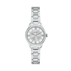 Fossil - Analoguhr, Gilmore, 28mm, Silber