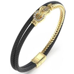 Guess - Ring, Sailor Knot, 20.5CM, Black