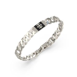 Guess - Armband, Rebel Moon, 19cm, Silber