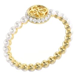 Guess - Ring, Tiny Pearly, 56, Gold