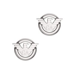 Emporio Armani Herren Ohrringe EGS3238040 Silber – Stilvolles Design mit Logo