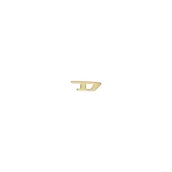 Diesel Unisex Ohrring DX1520710 – Goldener Edelstahl‑Stud für Sie & Ihn