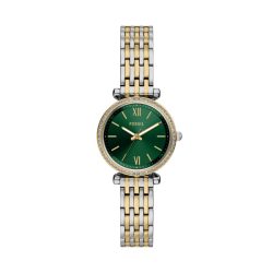 Fossil - Analoguhr, Carlie, 28mm, Zweifarbig