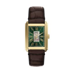 Fossil Herren Uhr ME3271 – Eleganz trifft auf Mechanik im rechteckigen Design
