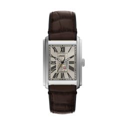 Fossil - Automatikuhr, Carraway, 42mm, Braun