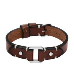 Fossil - Armband, Machine, 25cm, Silberfarben