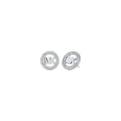 Michael Kors - Ohrstecker, Kors Mk, One Size, Silberfarben