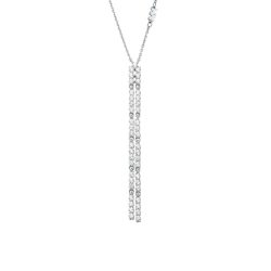 Michael Kors - Halskette, Kors Brilliance, 43cm, Silber
