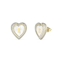 Guess - Ohrringe, Love Bites, One Size, Gold