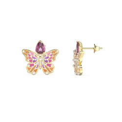 Guess JUBE06115JWYGMCT-U Borboleta Damen Ohrringe